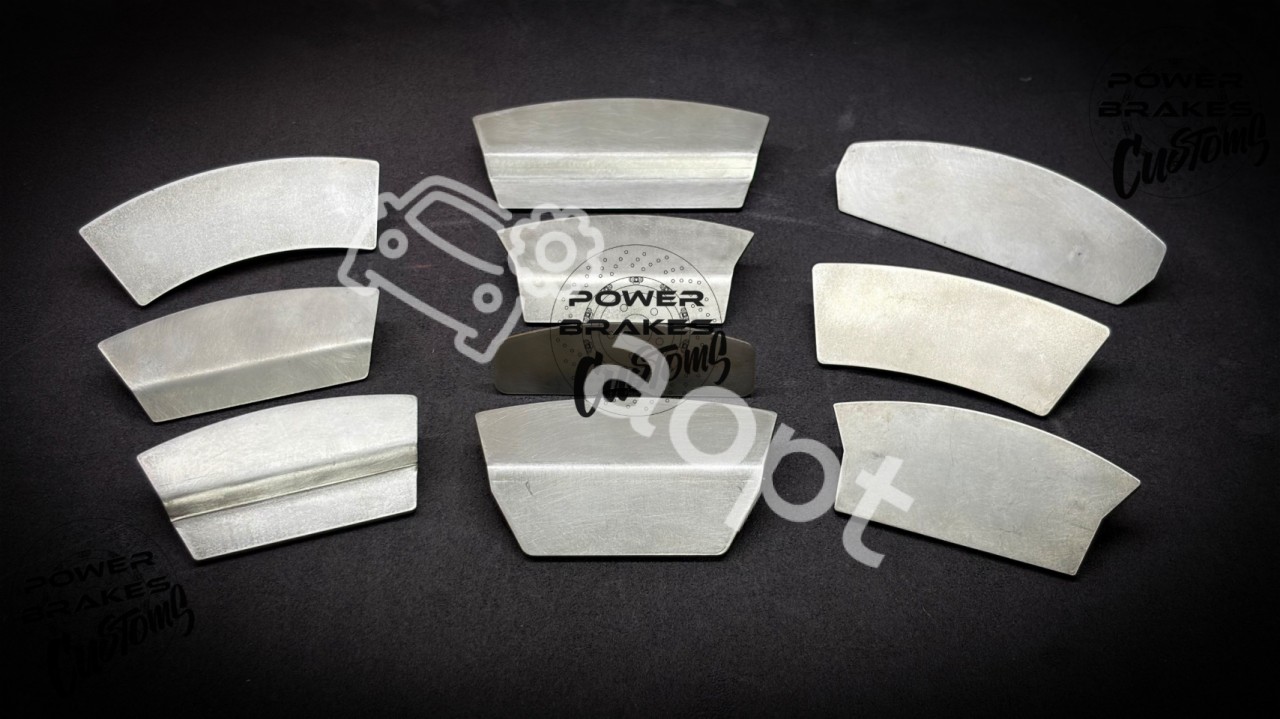 Пластины, накладки суппортов Mercedes-Benz AMG, Porsche Ceramic, Audi S, RS, Volkswagen R, Seat Cupra