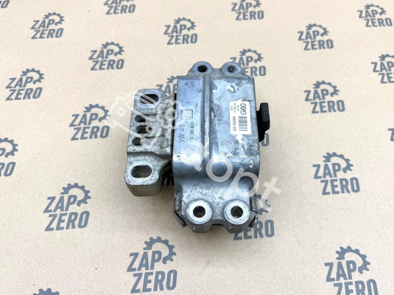 Опора МКПП MQ200 оригинал VAG 1.4 TSI CAXA, 1.6 BSE, BSF, BGU, Audi A3, Skoda Octavia A5, Yeti, Superb, Volkswagen Golf V, VI, Plus, Jetta, Touran, Caddy, Scirocco