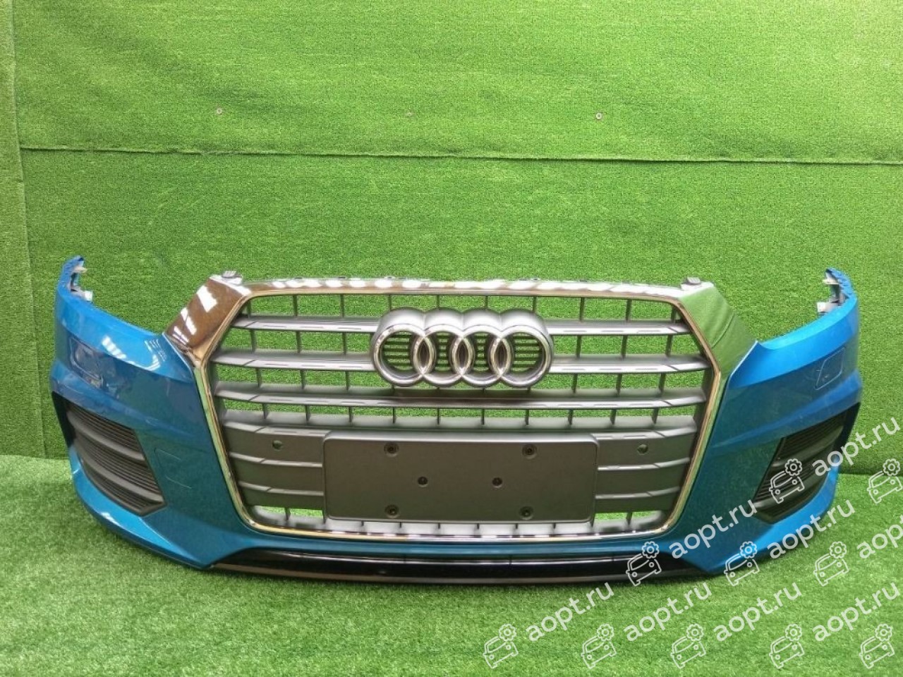 Бампер передний Audi Q3 8U рестайлинг 2015-2018