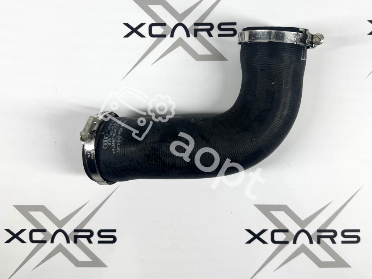 Патрубок интеркулера левый оригинал Audi RS3 8V, TTRS 8S, RSQ3 F3 2.5 TFSI Evo, DAZA, DNWA, DNWB