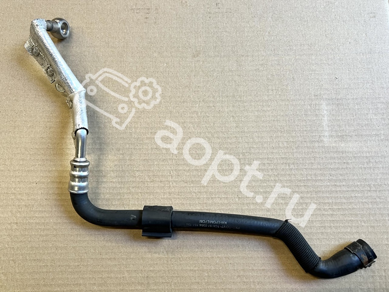Трубка ОЖ турбины VAG 1.8 TSI gen2, BZB, CDAA, CDAB, Skoda Octavia A5, Superb, Yeti, Audi A3, TT, Volkswagen Passat B6, B7, CC, Sharan, Seat Leon