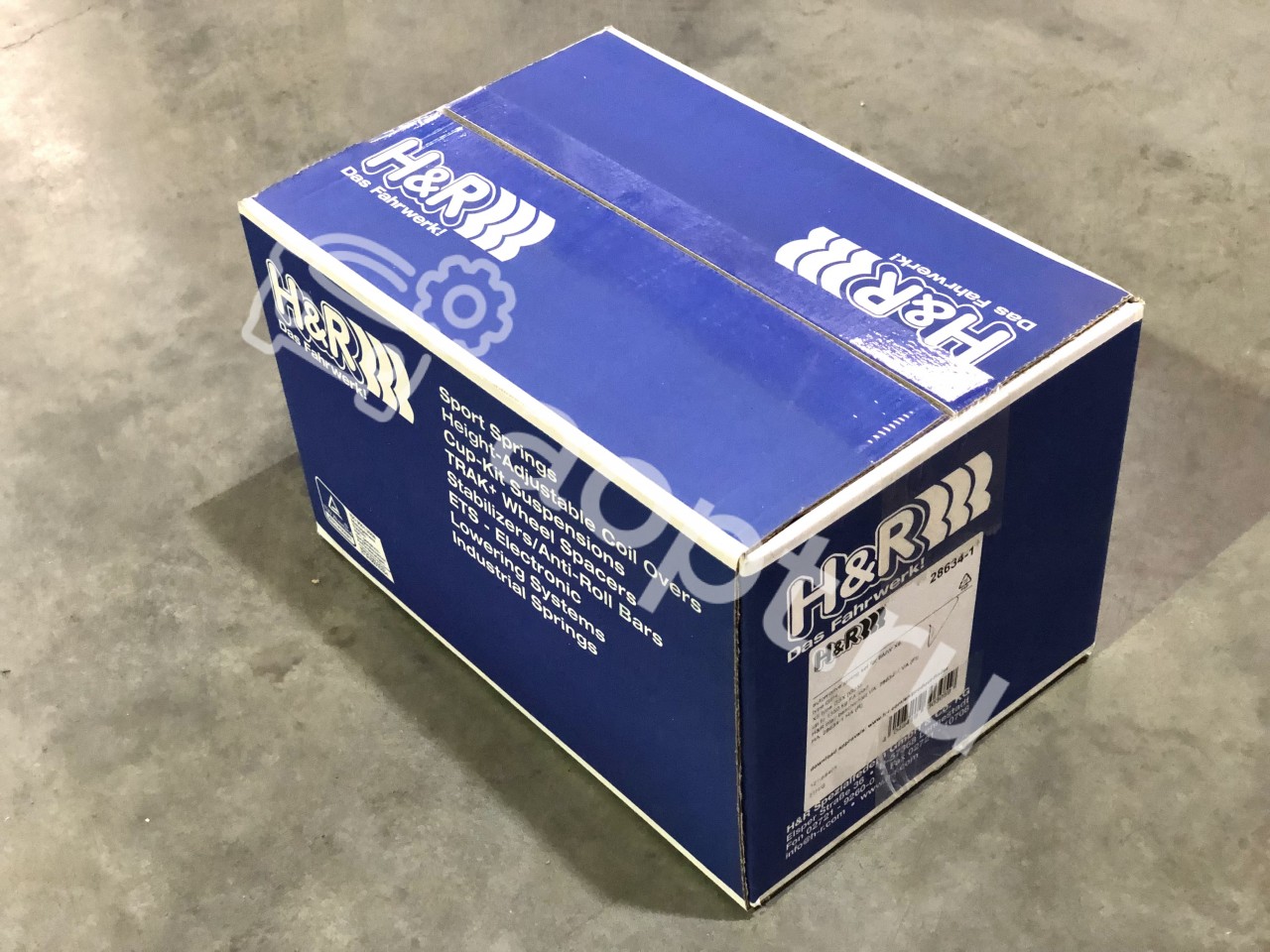 Пружины H&R BMW X5 M50d G05, X6 G06, с занижением -35мм.