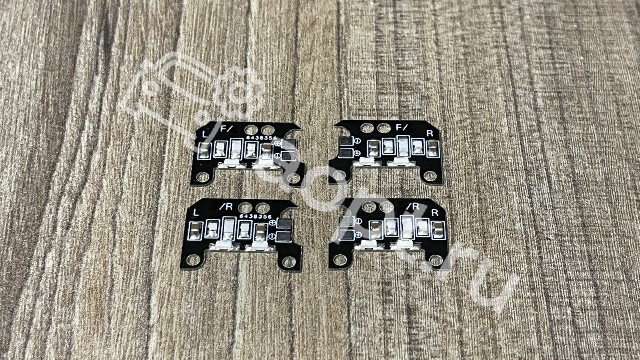 Ремкомплект накладок порогов с подсветкой VAG Audi