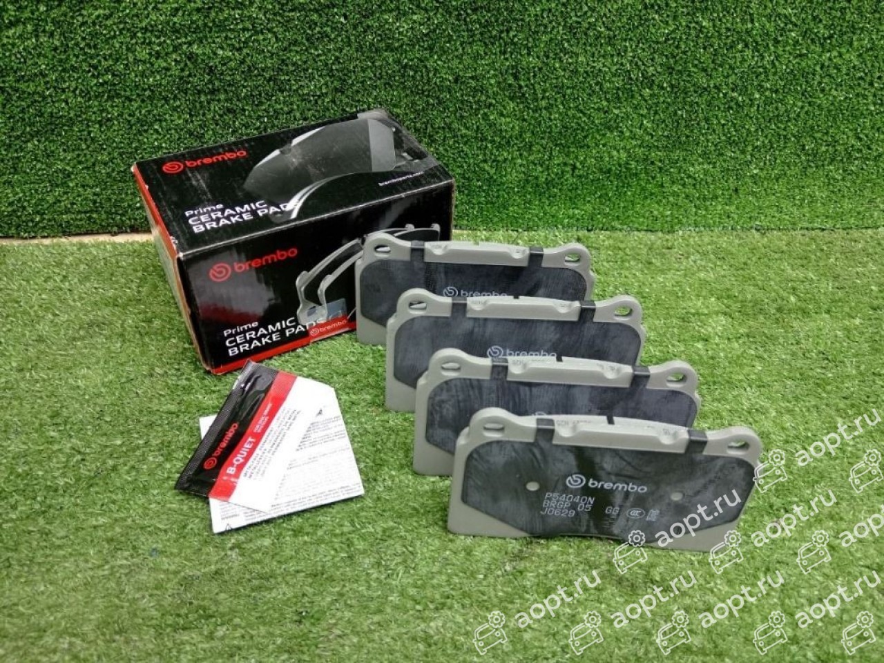 Керамические колодки Brembo F50