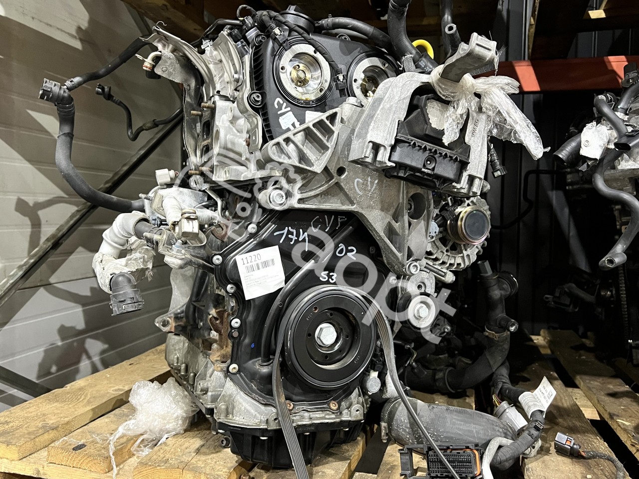 Контрактный двигатель VAG 2.0 TFSI gen3 CYFB, Audi S3 8V, TTS 8S USA