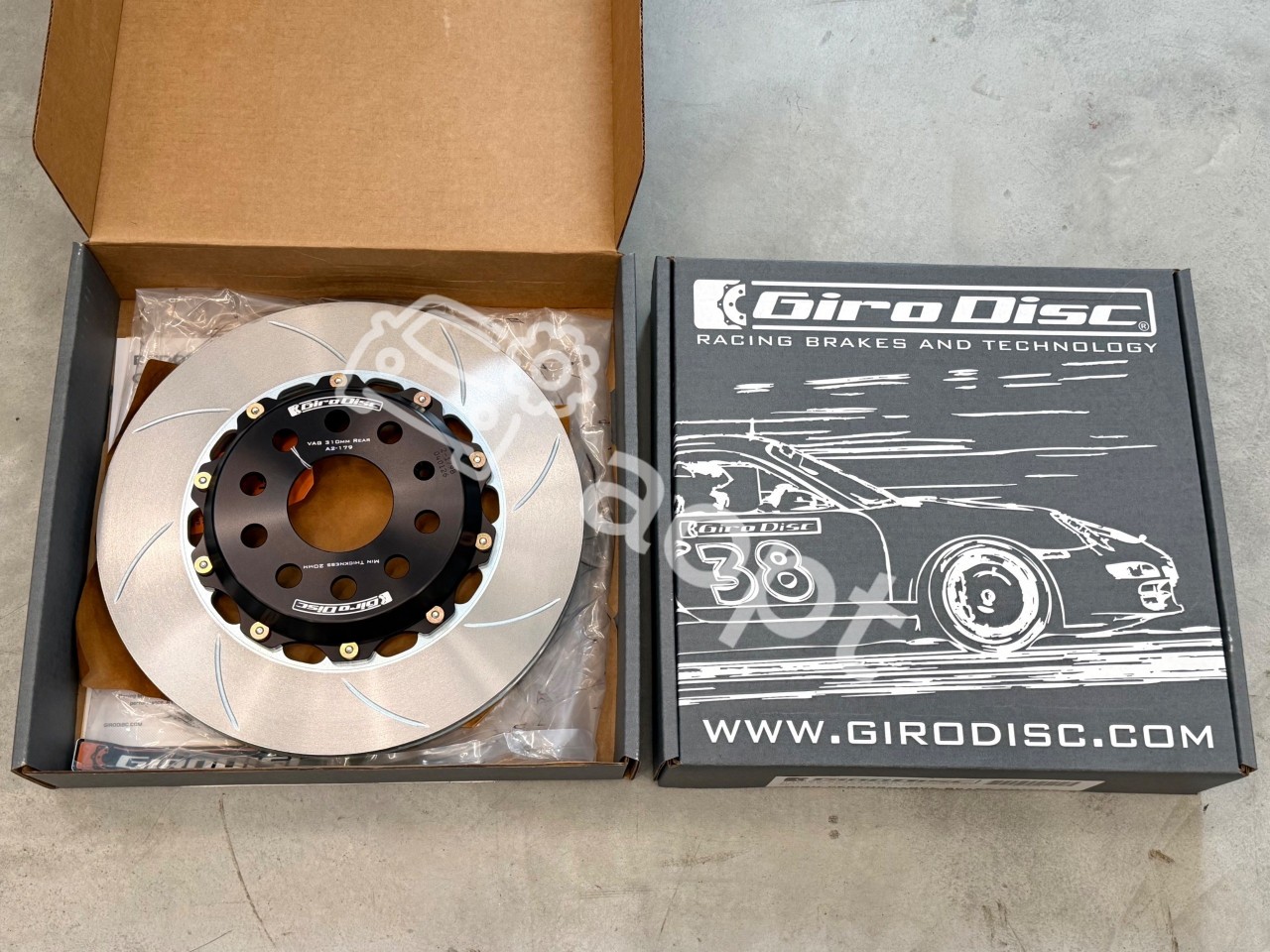 Girodisc задние тормозные диски 310mm VAG Audi S3, RS3, TTS, TTRS, Volkswagen Golf R, Passat, Arteon, Tiguan, Seat Leon, Formentor Cupra