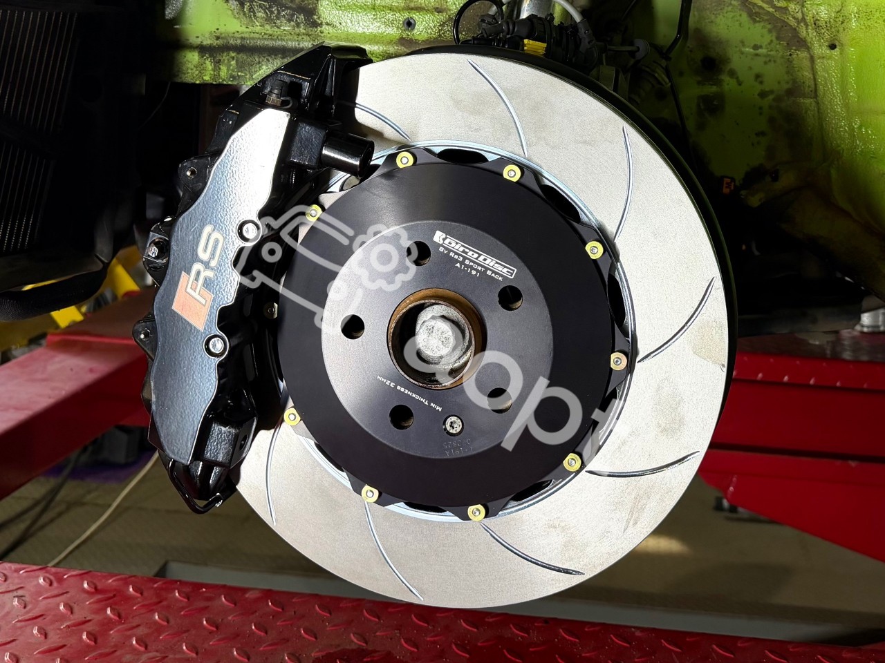 GiroDisc передние тормозные диски 370x34 Audi RS3 8V Sportback, Brembo 8pot
