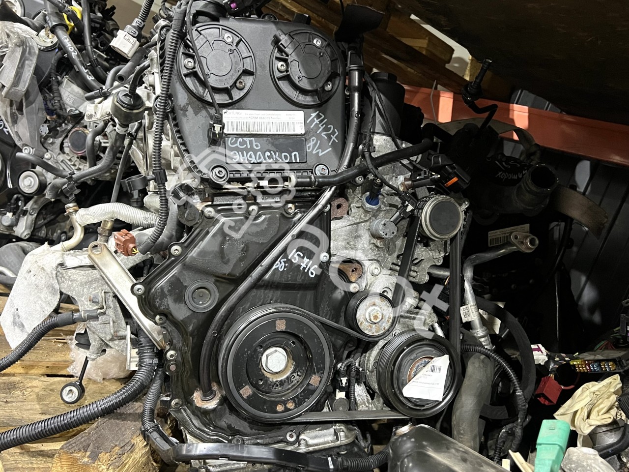 Контрактный двигатель VAG 2.0 TFSI gen3 CYMC, Audi A4 B9, A5, Q7 USA