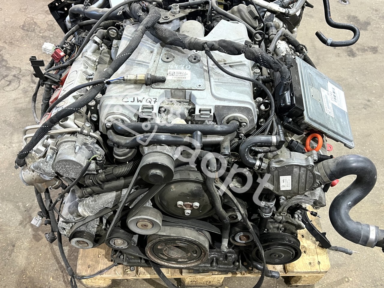 Контрактный двигатель VAG V6 3.0 TFSI, CJWB, CJWC, CJWE, Audi Q7