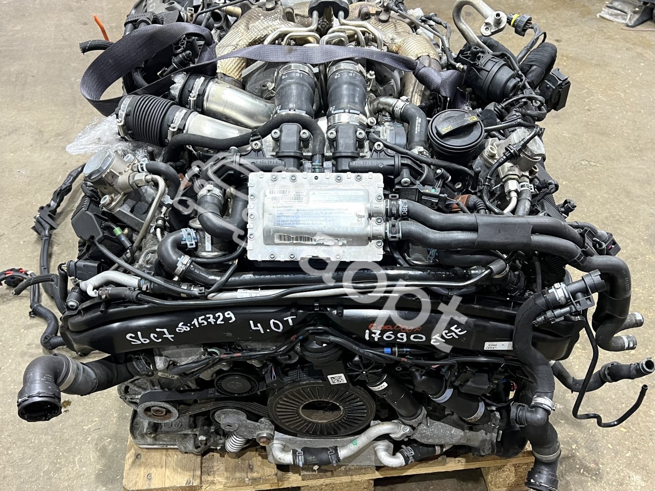 Контрактный двигатель VAG V8 4.0 TFSI, CTGA, CTGE, CTGF, Audi S6 C7, S7, A8 D4