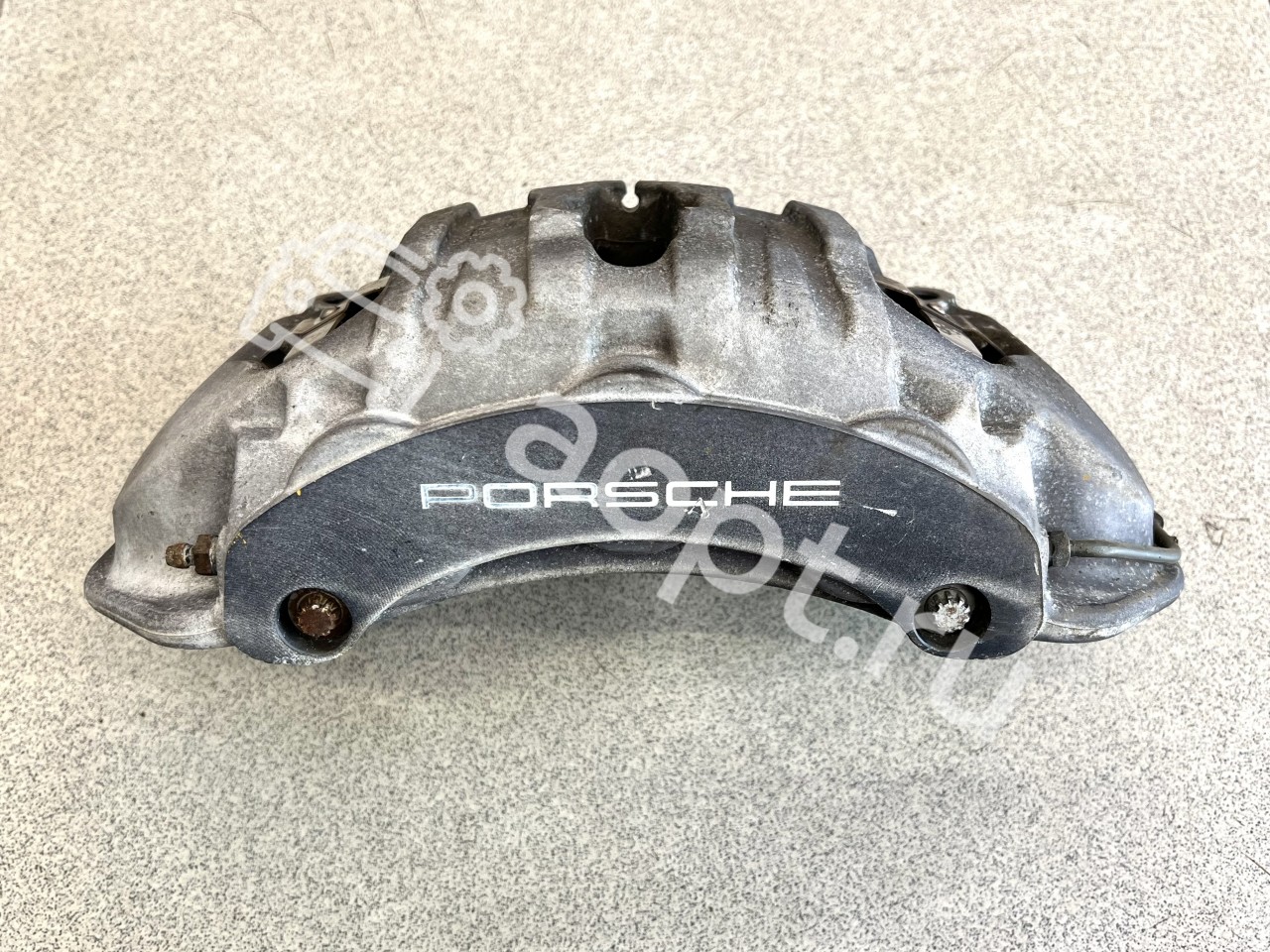 Суппорт тормозной передний левый Brembo 6pot 350мм оригинал Porsche Cayenne 958, Panamera 971