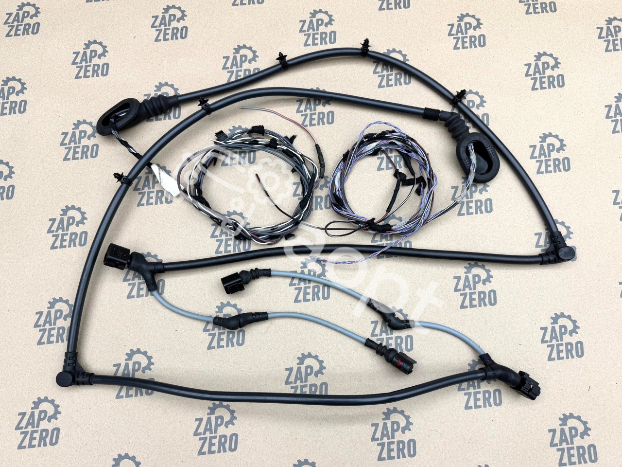 Жгут проводки моторчика ручника, датчика ABS сзади справа, слева VAG MQB Volkswagen Golf 7.5 R, GTI