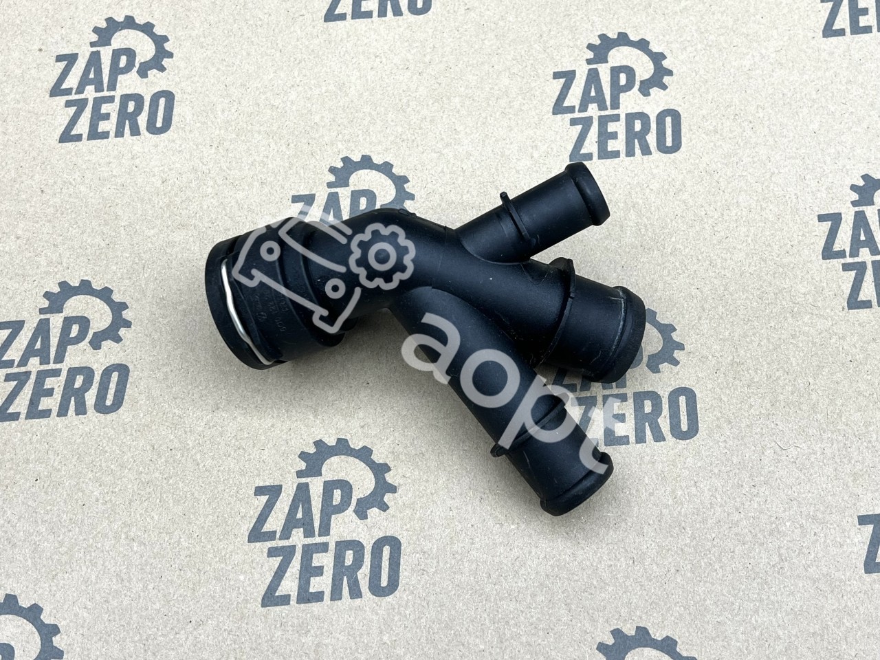 Фланец, тройник ОЖ VAG MQB Audi S3, TTS, Volkswagen Golf R 7.5, Passat B8, Arteon Skoda Superb, Seat Leon Cupra