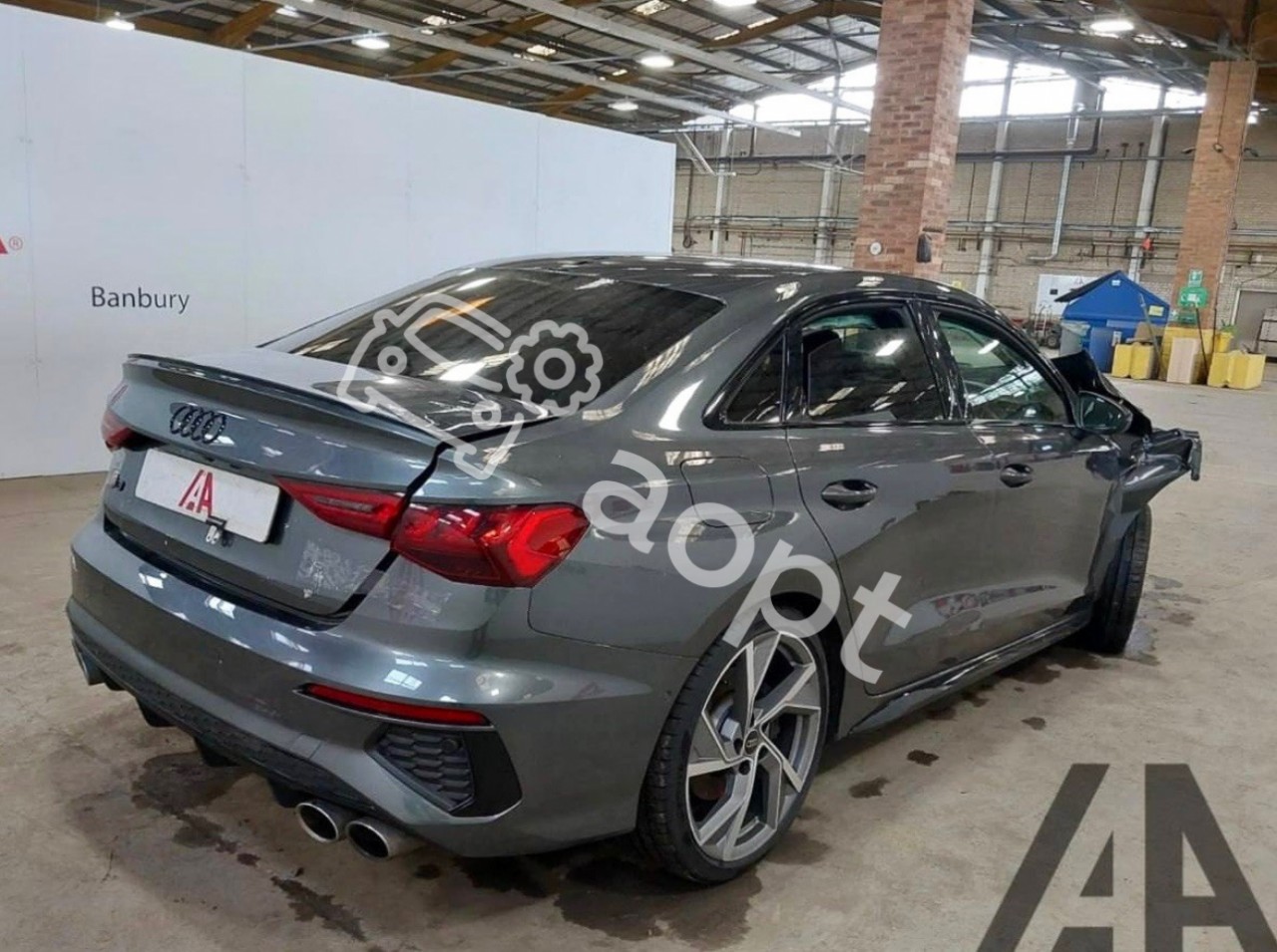 Разбор Audi S3 8Y sedan 2023, 2.0 TSI Gen4 Evo DNFB, DSG DQ381 VEU Quattro, Black Edition