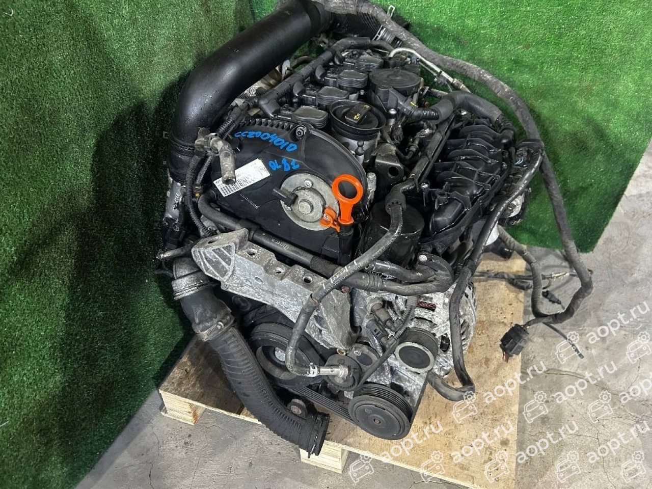 Двигатель Audi A3 8P в сборе 2.0 TFSI (CCZ)