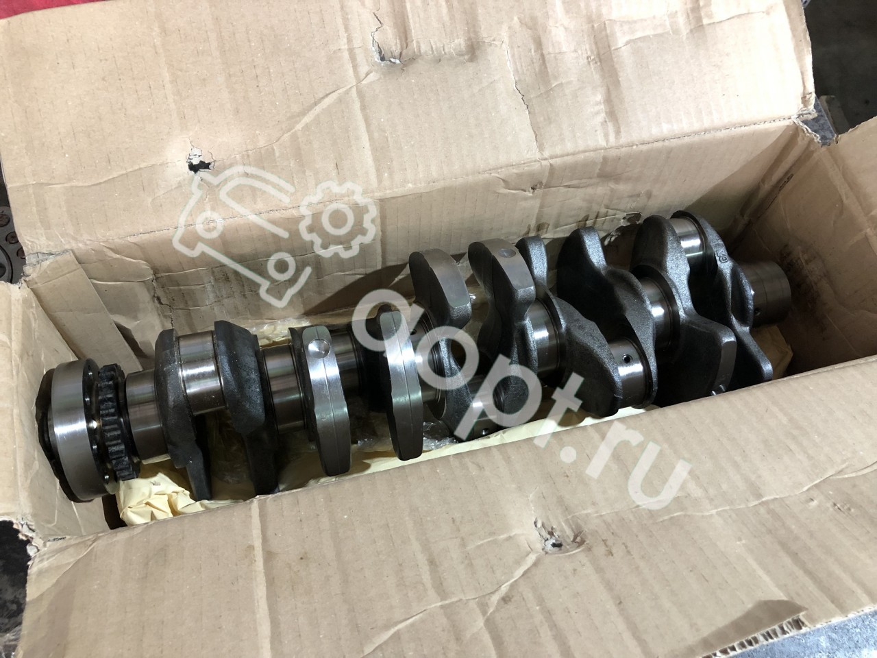 Коленвал оригинал Audi RS3 8P, 8V, RSQ3 8U, TTRS 8J 2.5 TFSI CEPA, CTSA, CGZA, CGZB