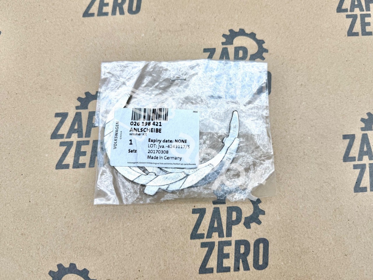 Полукольца коленвала оригинал VAG 1.4 TSI, 1.6, 2.0 TDI