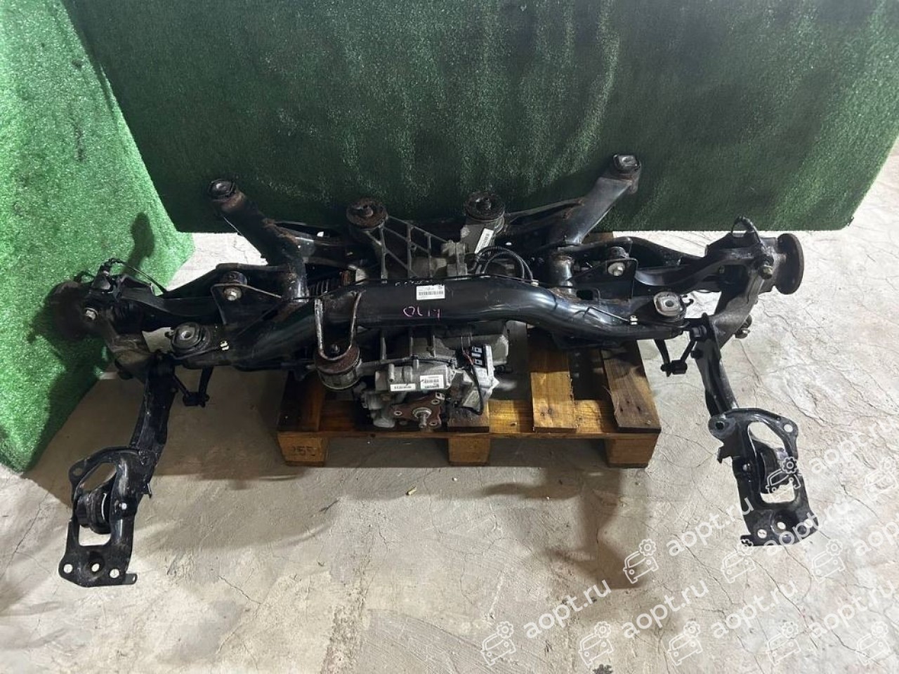 Подрамник задний в сборе Vw Tiguan 4WD Haldex 4 PQ