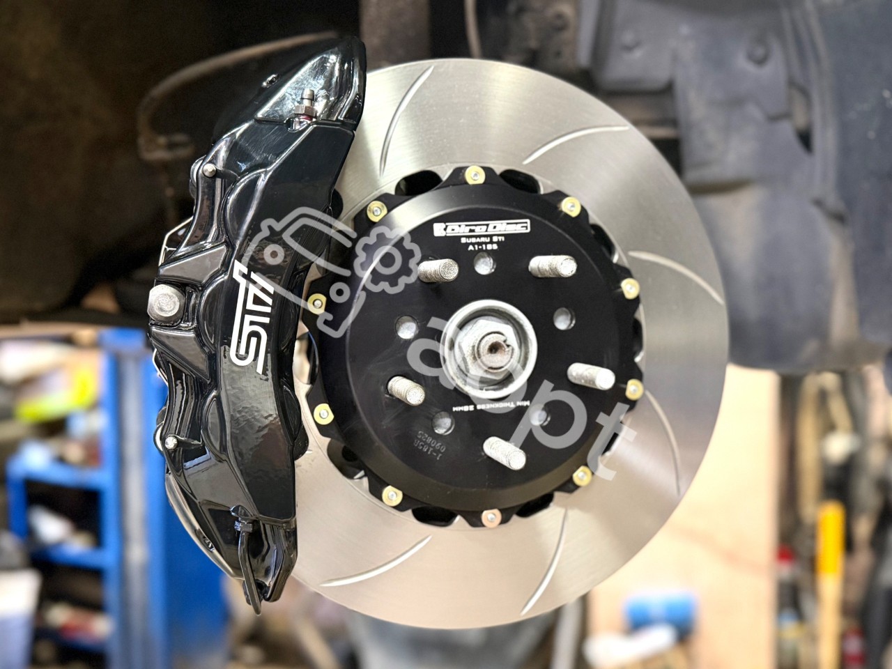 Комплект тормозной системы Brembo 6pot, Subaru Impreza WRX STI