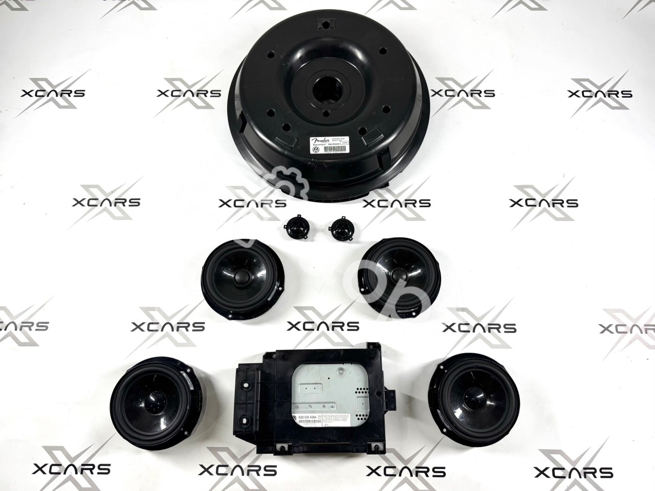 Комплект аудиосистемы Fender, Dynaudio Volkswagen Golf 7.5