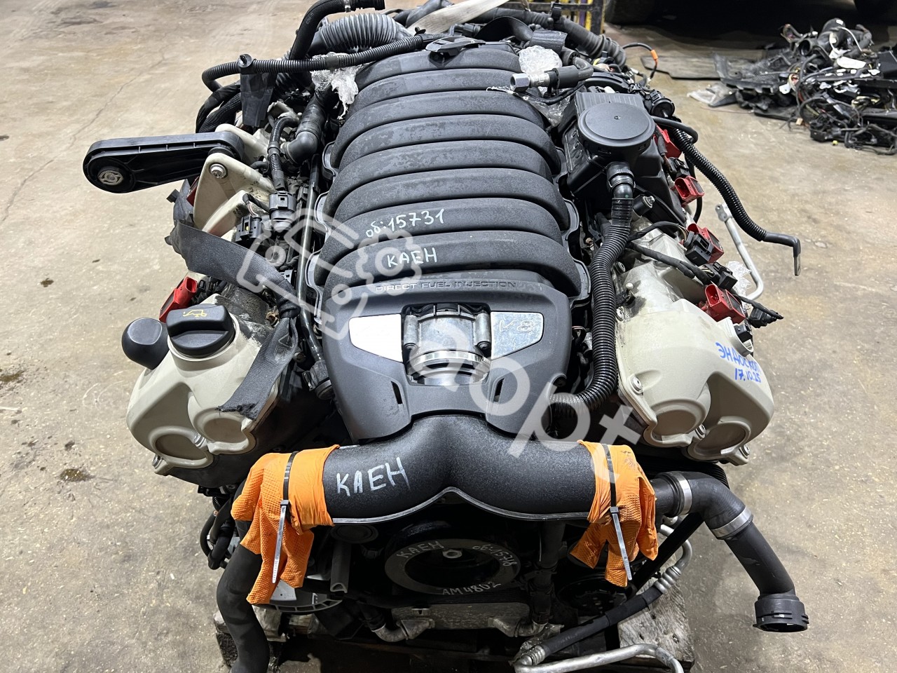 Контрактый двигатель Porsche Cayenne S 958 V8 4.8