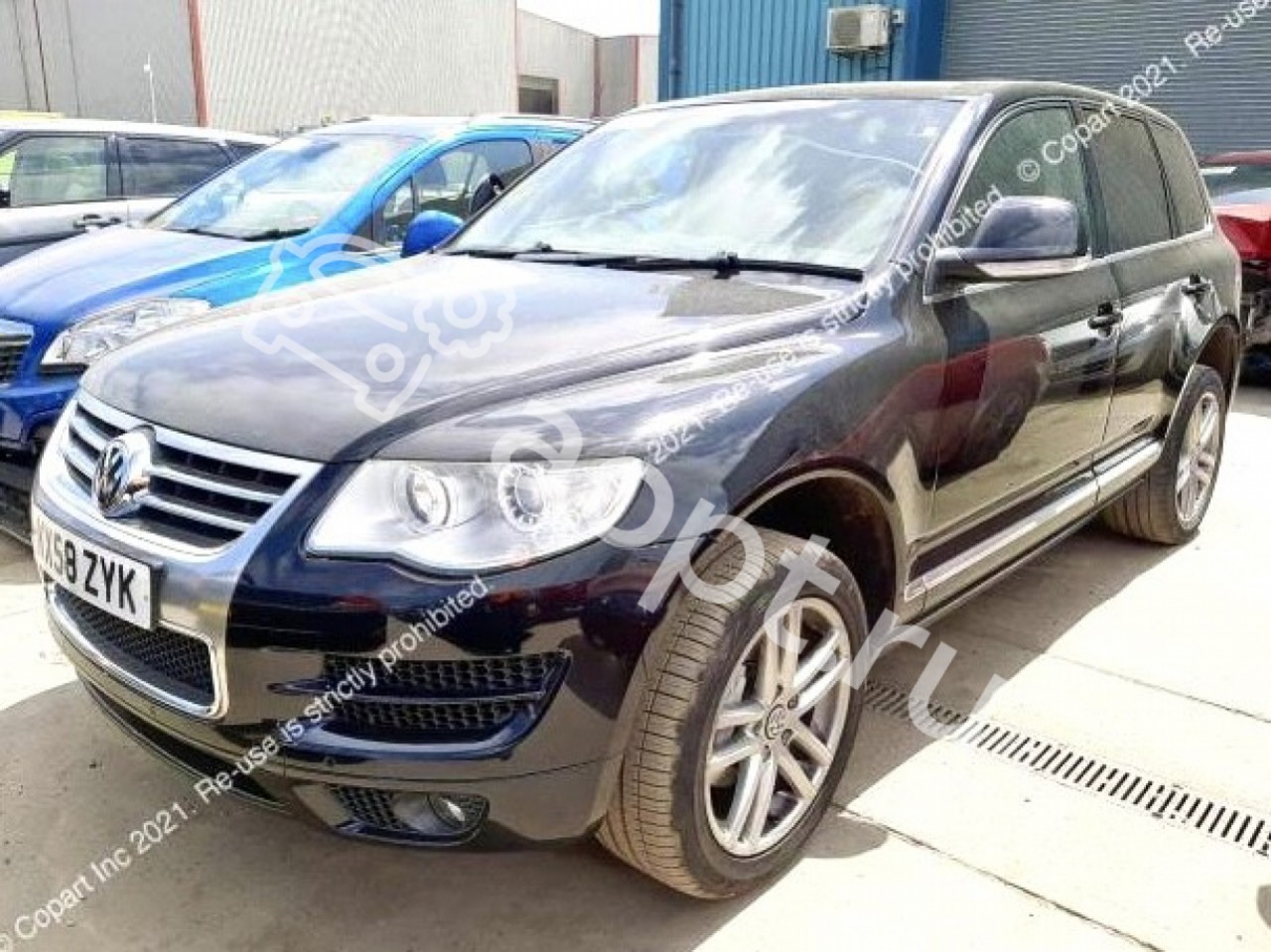 В разборе Volkswagen Touareg 3.0 TDI CASA, 2009 год рестайлинг - купить в  Москве