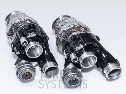 Гибридные турбины Turbosystems Mercedes-Benz W213 E63 S AMG V8 4.0L Bi-Turbo 1000+ л.с.