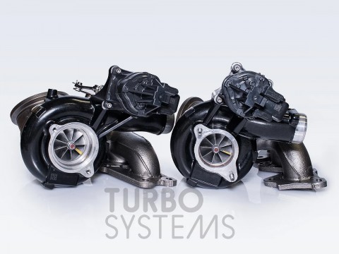 Гибридные турбины Turbosystems Stage 1, 2 BMW S55 M2 Competition F87, M3 F80, M4 F82, F83