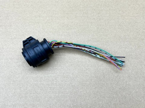 Круглый разъем АКПП 16-pin BMW 5 E39 M62, 535i, 540i