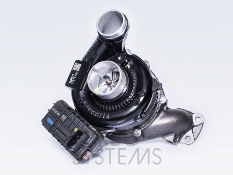 Гибридная турбина Turbosystems Stage 1, 2, Mercedes-Benz V6 3.0 CDI OM642, W203, W211, W212, W164, W461, W639