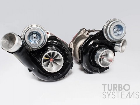 Гибридные турбины Turbosystems Mercedes-Benz 63 AMG V8 5.5L Bi-Turbo 900+ л.с. E63 W212, S63 W222, CL63 W216, CLS63 W218, SL63 W231, GL63, ML63 W166, GLE63 W292
