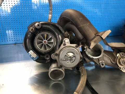 Гибридная турбина Turbosystems для Audi RS3 8P 8V, TT RS 8J, RSQ3 8U 2.5 TFSI EA855 CEPA, CEPB, CTSA, CZGA, CZGB