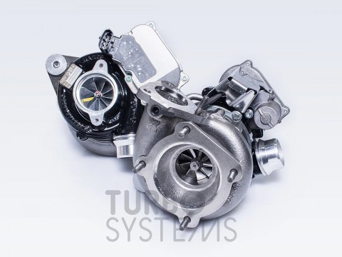Гибридные турбины Turbosystems Porsche 911.2 Turbo S 3.8