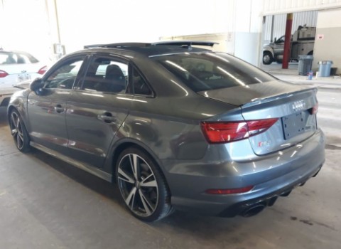 В разборе Audi RS3 8V Sedan 2019, 2.5 TFSI DAZA, DSG DQ500 TTU, цвет Daytonagrau