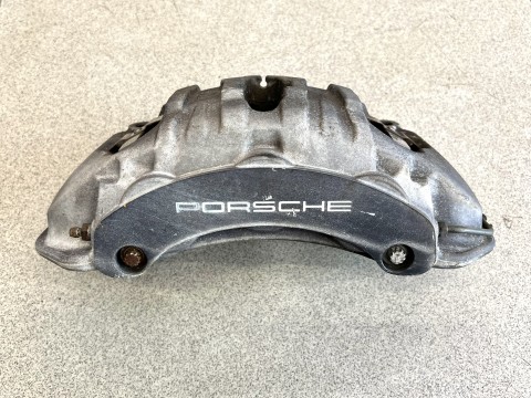 Суппорт тормозной передний левый Brembo 6pot 350мм оригинал Porsche Cayenne 958, Panamera 971