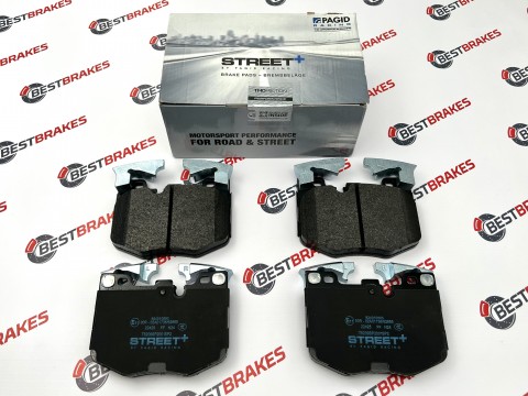 Pagid SP Street+ спортивные тормозные колодки Brembo 4pot, BMW G-Series, Toyota Supra A90 mk3