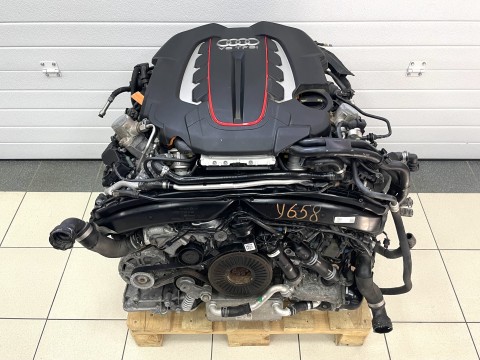 Контрактный двигатель Audi V8 4.0 TFSI, S6 C7, S7 Sportback, A8 D4 рестайлинг