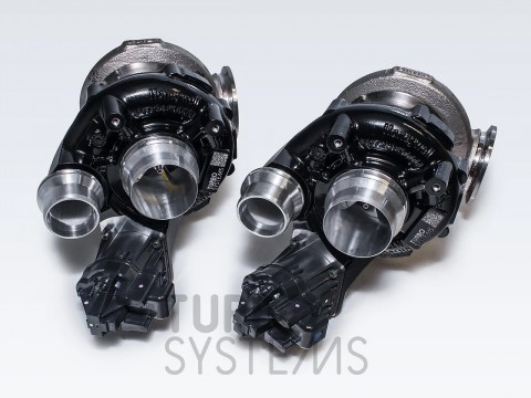 Гибридные турбины Turbosystems BMW G-серия N63 4.4 V8 Bi-Turbo 900+ л.с., M550iX G30, 750iX G11, G12, 850iX G14, G15, Gran Coupe G16, X5 G05, X6 G06, X7 G07 M50iX
